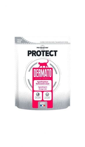 Суха диетична храна за котки с дерматологични проблеми 400г - Flatazor Protect Dermato