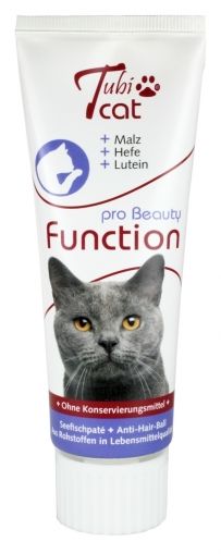 Деликатесен пастет за котки от морска риба за намаляване формирането на топки от косми и укрепен имунитет, 75 г - Tubi Cat Function pro Beauty
