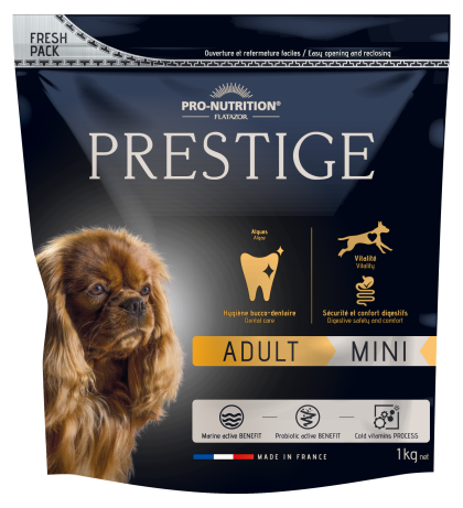 Prestige ADULT MINI Пълноценна храна за пораснали кучета от дребни породи 1 kg - Престиж Адулт Мини 1 кг