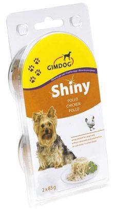 Shiny Dog - пиле - 2x85г кучешка консерва Гимборн 02.510163 Хайгер