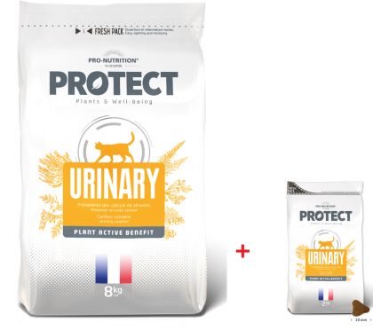PROMO Pro-Nutrition Flatazor PROTECT CAT URINARY 8kg + Extra 2 kg в допълн. опаковка (подарък 2 кг) -  Пълноценна диетична храна за котки със специфични хранителни потребности