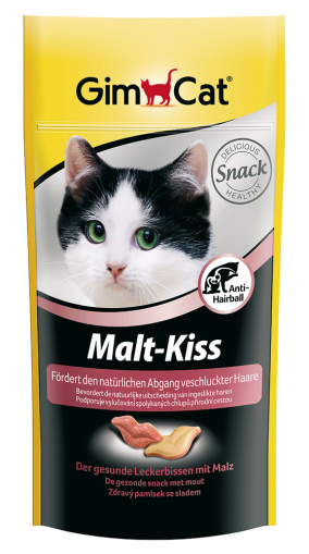 Малцови целувки за котки 40 г - GimCat Malt-Kiss