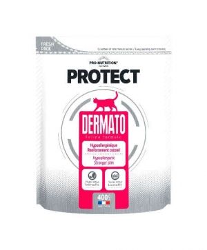 Суха диетична храна за котки с дерматологични проблеми 400г - Flatazor Protect Dermato