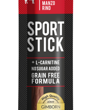 GimDog Sport Stick - Саламена пръчица за кучета с говеждо месо и L-карнитин