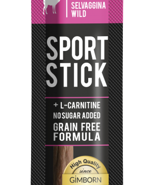 GimDog Sport Stick - Саламена пръчица за кучета с месо от дивеч и L-карнитин