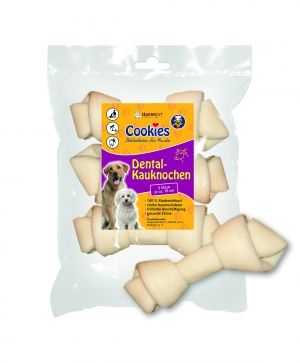 Кокал за кучета вързан за дентална профилактика, 127 г - Dental kauknochen