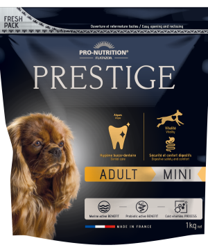 Prestige ADULT MINI Пълноценна храна за пораснали кучета от дребни породи 1 kg - Престиж Адулт Мини 1 кг