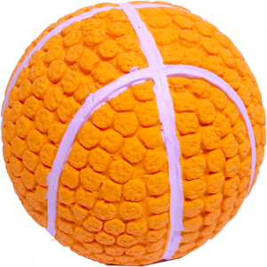 Играчка за куче - каучукова топка 9 см, различни цветове