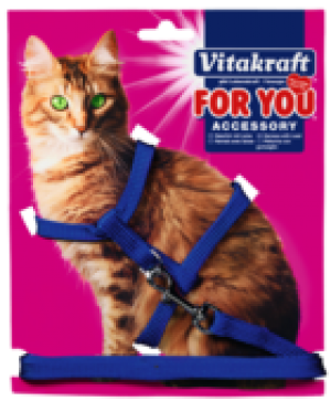 Повод с нагръдник за котка - Vitakraft For You