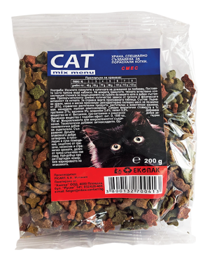 Cat Mix Menu - суха гранулирана храна за котка