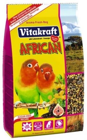 African основна ежедневна храна средни папагали неразделки Витакрафт 21641 Хайгер