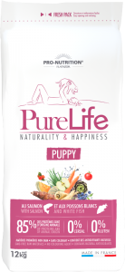  Puppy PureLife Pro-Nutrition Flatazor - здравословна храна за малки кученца, бременни кучета и кърмачки
