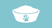Суха гранулирана храна за кучета