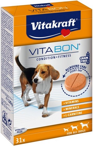 Опаковка витамини за кучета Vita Bon от Vitakraft, Германия