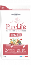 Pure Life MINI ADULT Пълноценна храна за кучета от дребни породи.