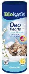 Biokat’s DEO Pearls Cotton Blossom 700 g - Освежител за котешка тоалетна - Дезодориращи перли „Цвят от памук”