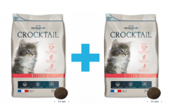 Crocktail KITTEN 2 кг.  1 бр. + 1бр. ПОДАРЪК! Пълноценна храна за малки котенца, за женски котки в края на бременността и в период на кърмене 2