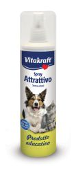 VITAKRAFT ® ПРИВЛИЧАЩ СПРЕЙ 250ml за КУЧЕТА и за КОТКИ - привлича към места за уриниране, изхождане, тоалетна