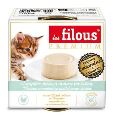 les filous® premium – МУС за подрастващи котенца с Пилешко и Яйце. 