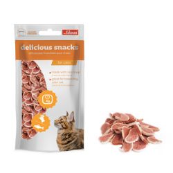 LES FILOUS MINI CHIKEN’N FISH МЕСНИ ХАПКИ за котка ПИЛЕ и РИБА 50г