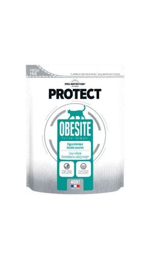 Суха диетична храна за котки с наднормено тегло 400г - Flatazor Protect Obesite