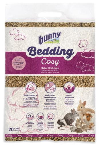 Естествена постеля от слама „Cosy” 20 л - bunnyBedding Cosy 