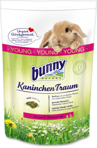 Храна за зайчета до 6-ия месец 25 кг - bunny YOUNG 