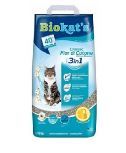 Biokat's Cotton Blossom - ароматизирана котешка тоалетна