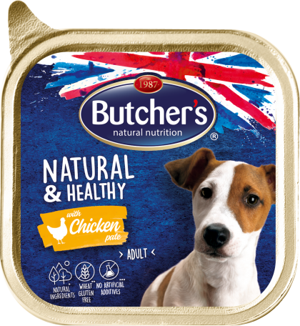 Butcher's Natural & Healthy Pate 150г – Пастет за кучета с пилешко
