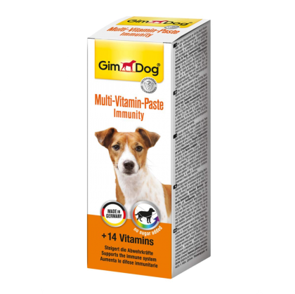Мултивитаминна паста за кучета с 14 витамина 50 г - GimDog Multi-Vitamin Paste