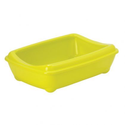 Arist-O-Tray съд за котешка тоалетна с борд 42 см жълт цвят