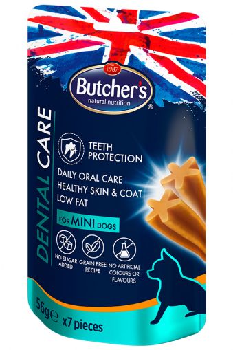 Butcher's Dental Care - дентална грижа за МИНИ породи кучета ( <5 кг)  с пилешко