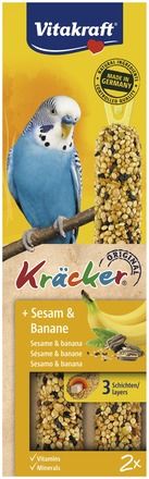 Vitakraft ® Kräcker ® - Оригинален Крекер на Витакрафт със сусам и банан  2 бр.