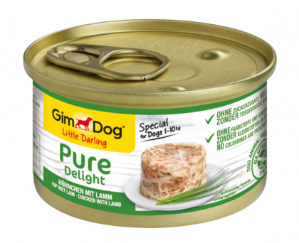 GimDog - Pure Delight - Консерва с пилешко и агнешко месо