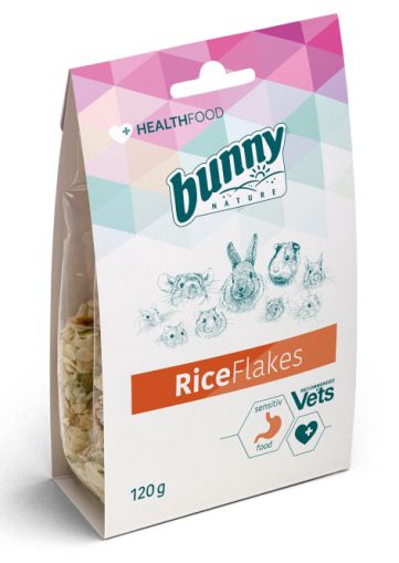 HEALTHFOOD RiceFlakes 120 g - Оризови люспи