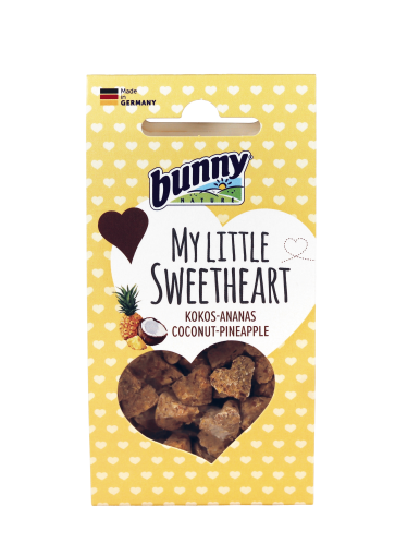 Bunny Nature My Little Sweetheart  Лакомство за гризачи с вкус на кокос и ананас 30 г