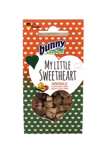Bunny Nature My Little Sweetheart Хрупкави бисквити рататуй – тиквичка, чушка, домат  30г