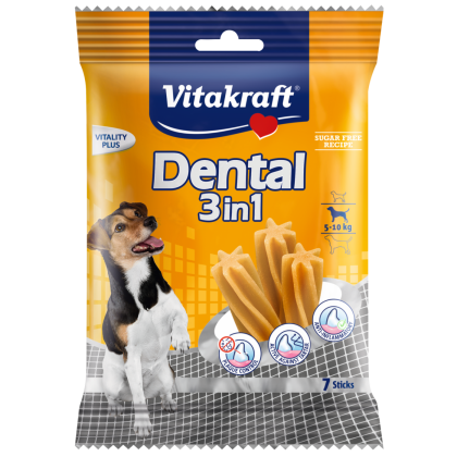 Dental 3 in 1 SMALL дентални солети почистване зъбите Витакрафт 22217 Хайгер