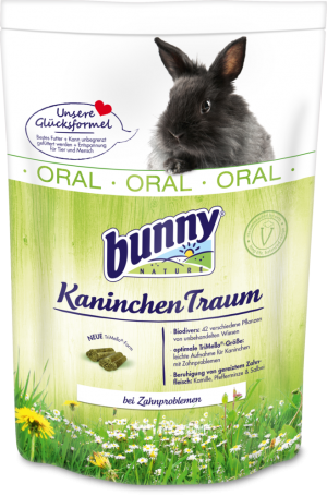 Bunny ORAL - Храна за декоративни зайчета с дентални проблеми, след 6-ия месец, 750 г