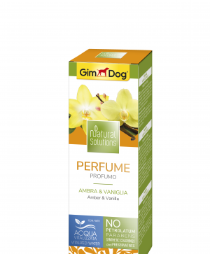 Парфюм за кучета с аромат на амбра и ванилия 50 мл - GimDog Natural Solutions - Perfume Amber & Vanilla