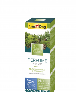 Парфюм за кучета с аромат на бял мускус и иглолистни растения 50 мл - GimDog Natural Solutions - Perfume White Musk & Conifers