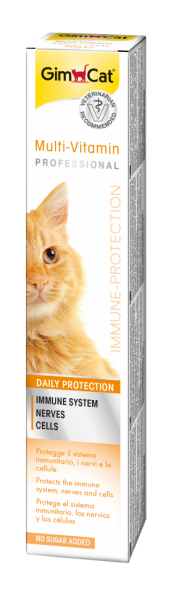 Мултивитаминна паста - имунна защита 20 г - GimCat Multi-Vitamin Professional - Immune Protection - Препоръчана от ветеринарите