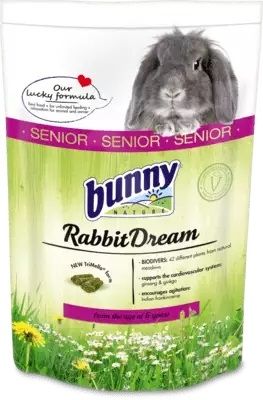 bunny SENIOR 1,5kg - KANINICHENTRAUM (серия „Заешка мечта”) – Храна  за зайчета след 6-тата година!