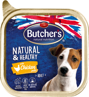 Butcher's Natural &amp; Healthy Pate 150г – Пастет за кучета с пилешко