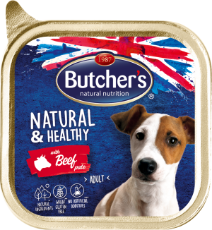 Butcher's Natural & Healthy Pate 150г – Пастет за кучета с говеждо