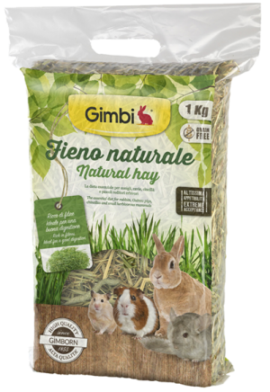 Gimbi Натурално сено за гризачи, 1 кг