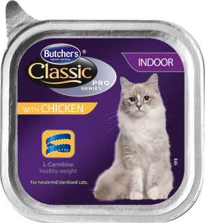 Butcher's Classic Pro Series Indoor 100г  - Пастет  за котки, живеещи в домашни условия, с пилешко