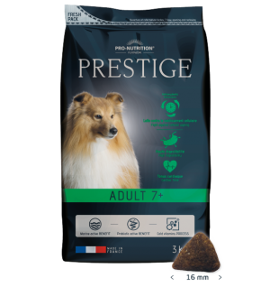 Prestige ADULT 7+ Пълноценна храна за кучета от всички породи на възраст над 7 години 3 kg