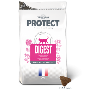 Pro-Nutrition Flatazor PROTECT DIGEST for Cats 2kg - Пълноценна диетична храна за котки със специфични хранителни потребности