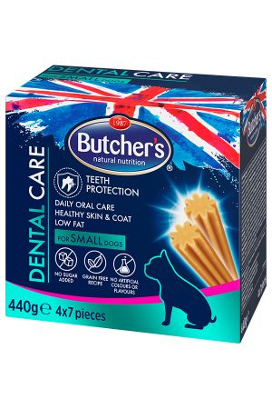 Butcher's Dental Care - дентална грижа за ДРЕБНИ породи кучета (5 – 12 кг)  с пилешко